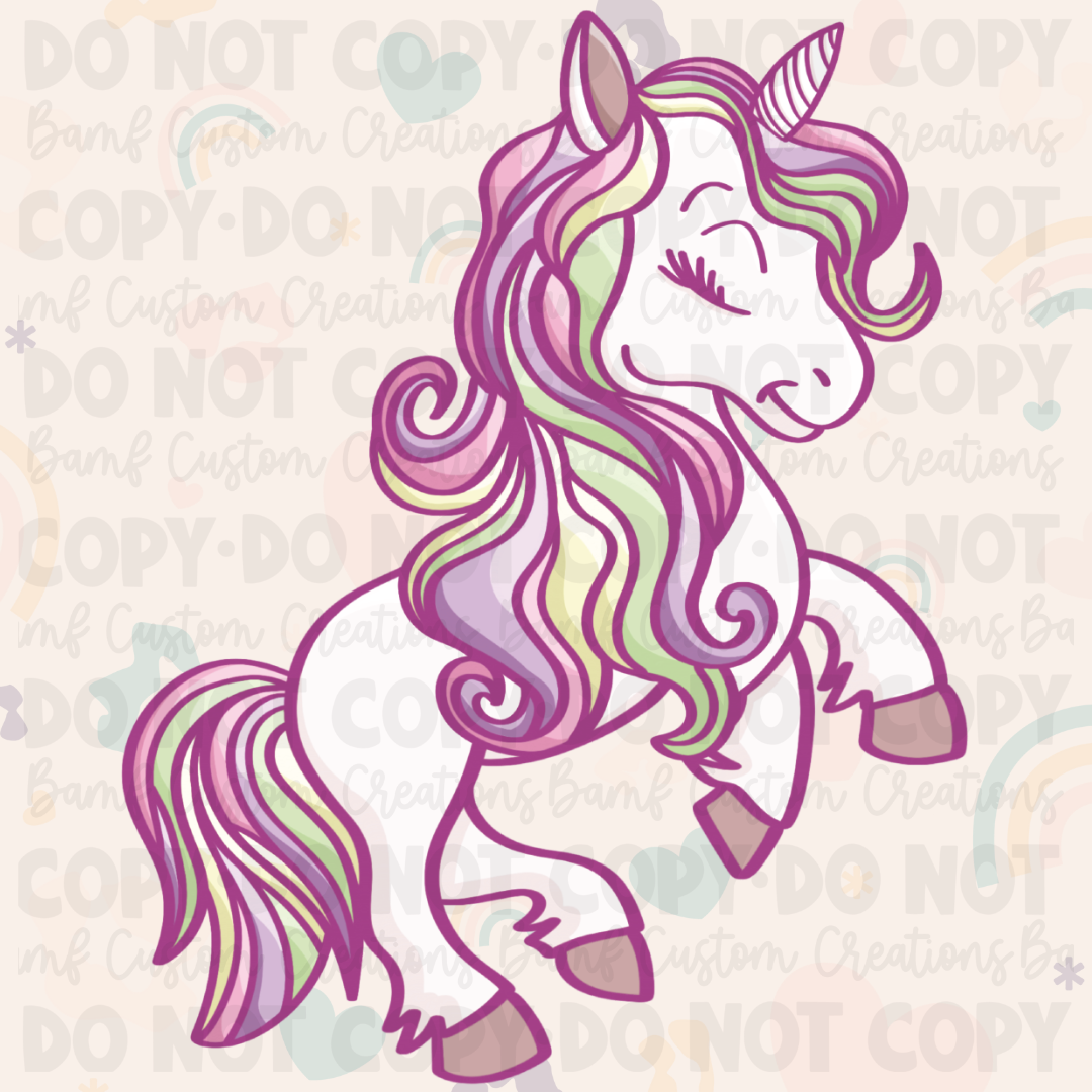 0527 | Unicorn Princess | Stickercal