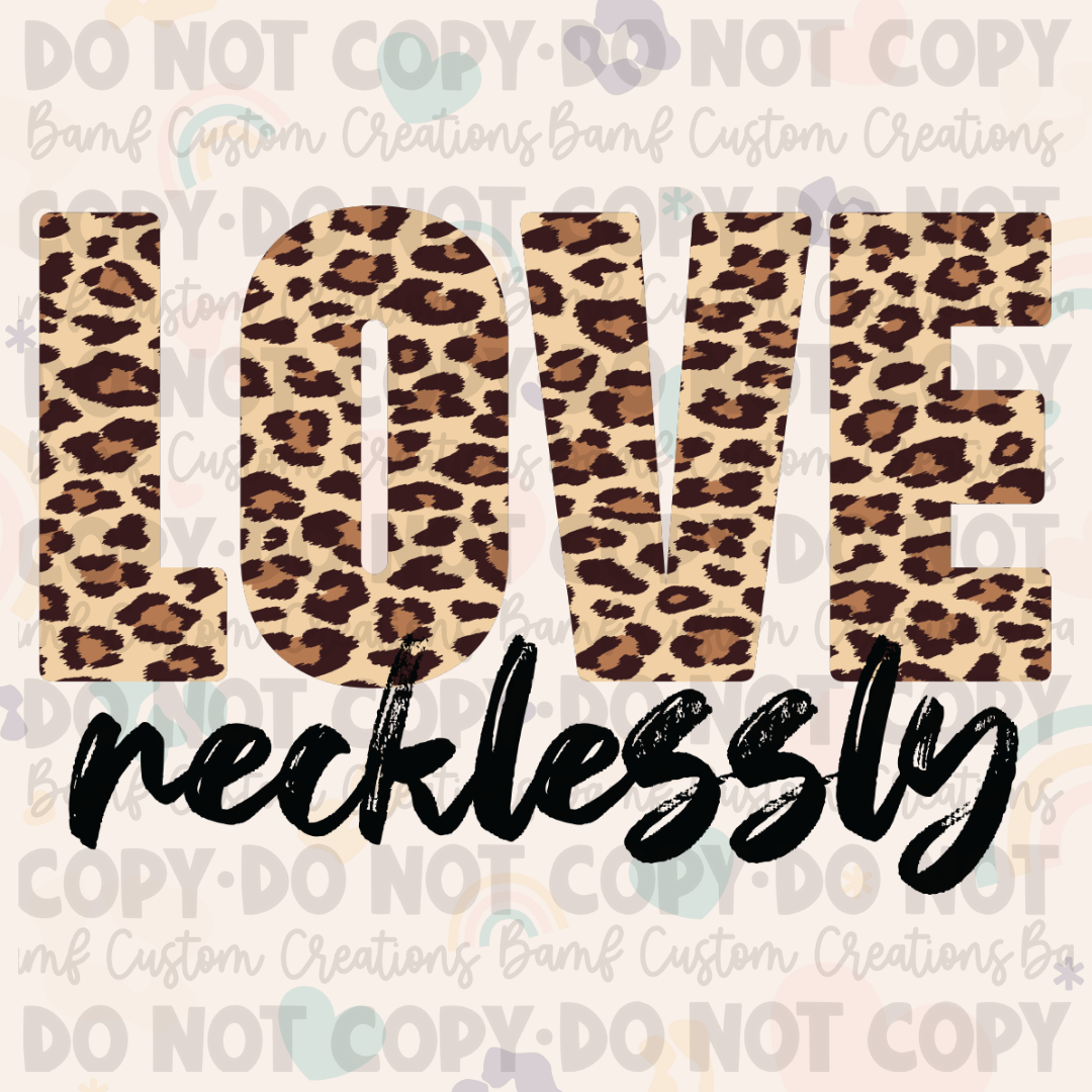 0633 | Love Recklessly | Stickercal