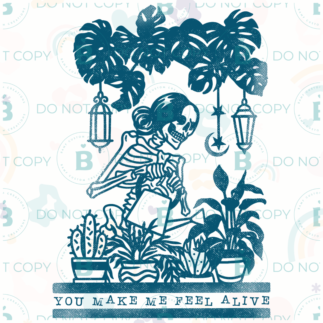 0717 | You Make Me Feel Alive | Stickercal