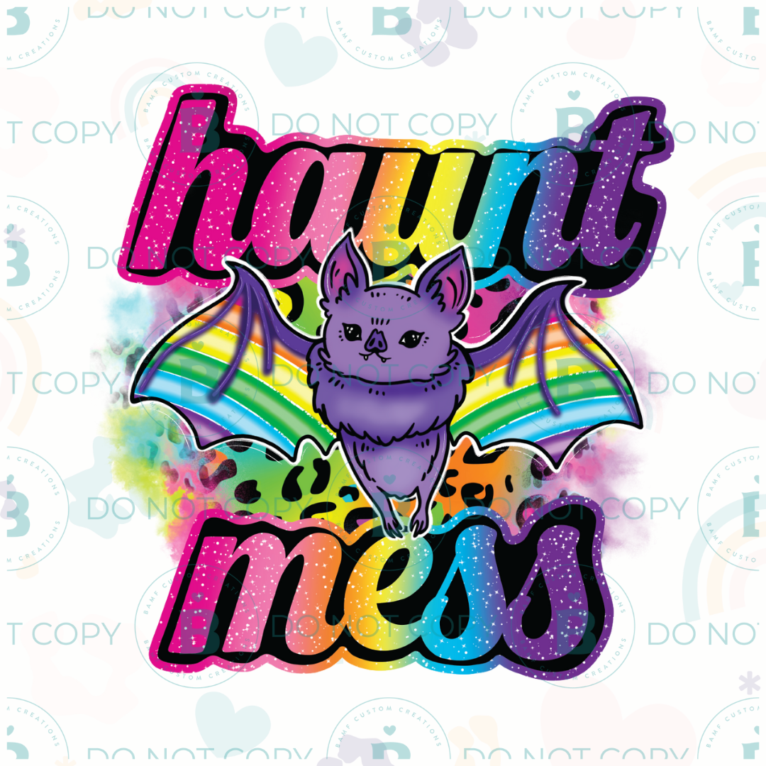 0725 | Haunt Mess | Stickercal