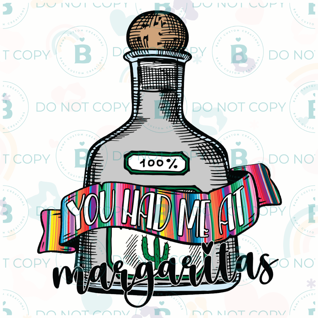 0777 | You Had Me At Margaritas | Stickercal