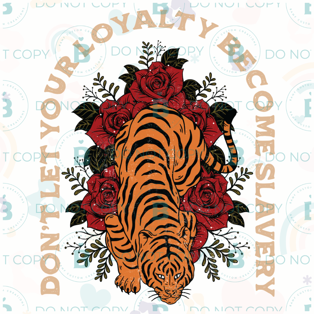0801 | Don't Let Loyalty become Slavery | Stickercal