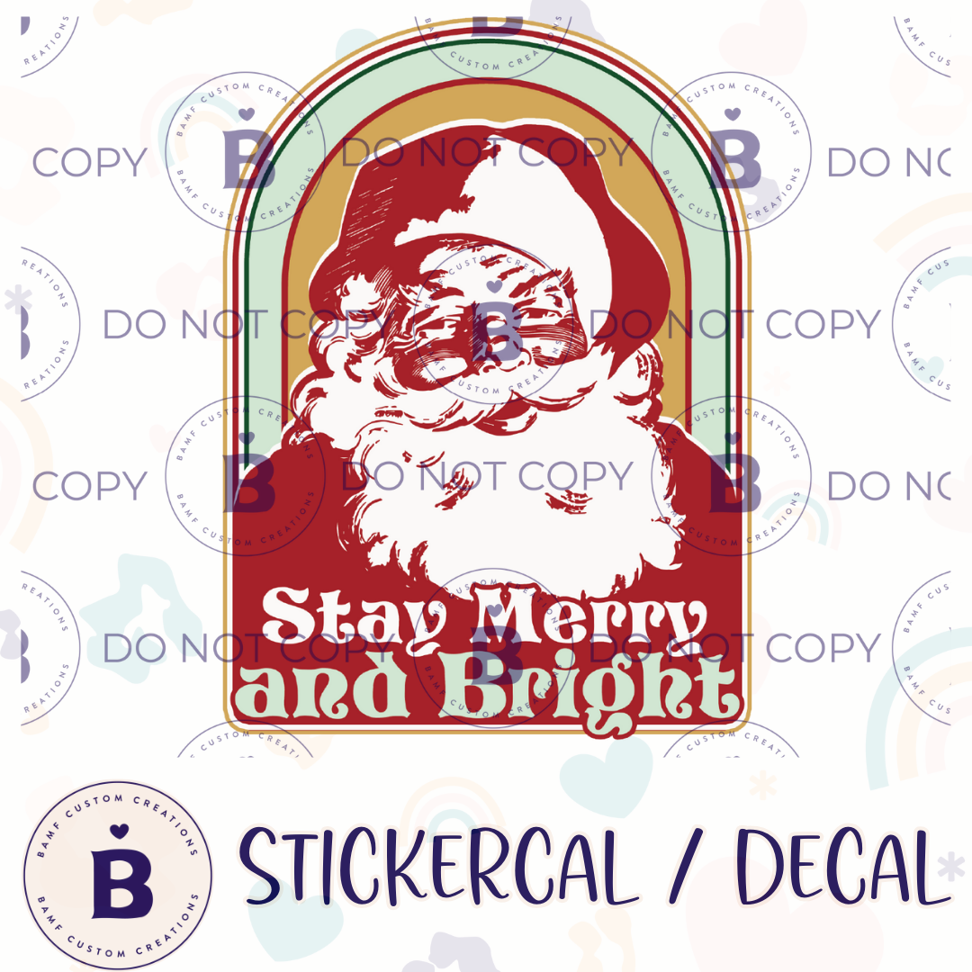 0914 | Stay Merry & Bright | Stickercal