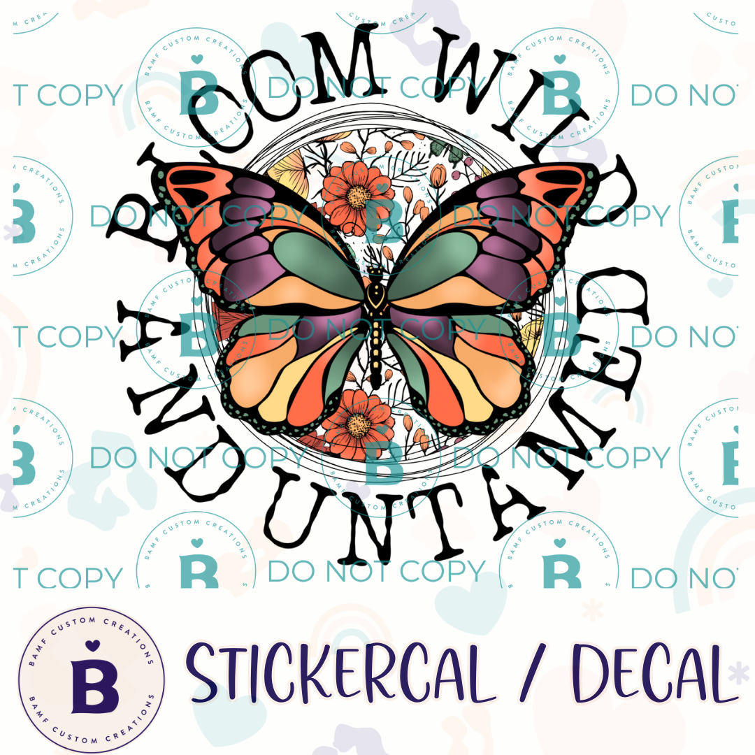 0934 | Bloom Wild & Untamed | Stickercal