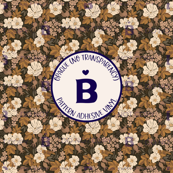 2703 | Boho Floral | Pattern Vinyl