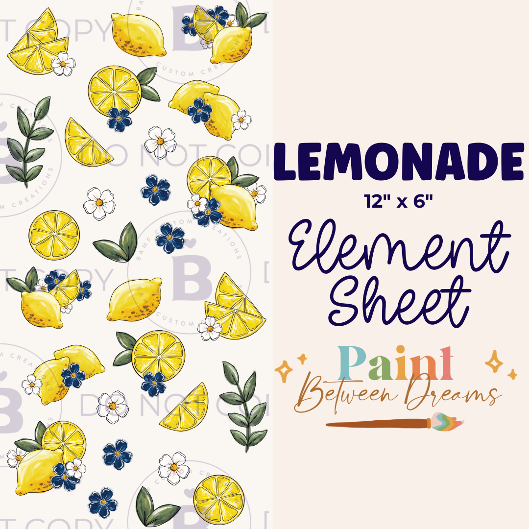 E042 | Lemonade | PBD | Element Sheet