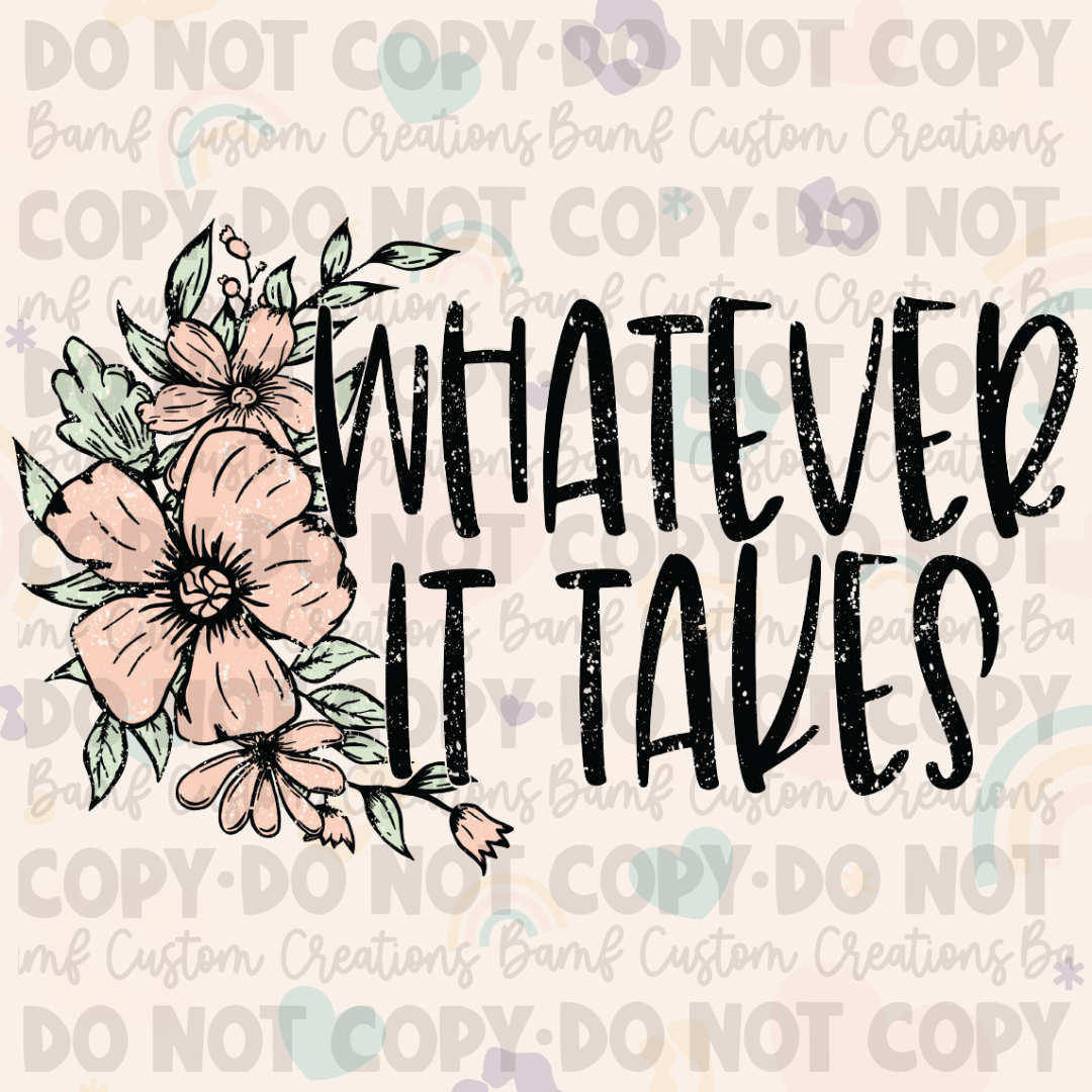0061 | Whatever It Takes | Stickercal