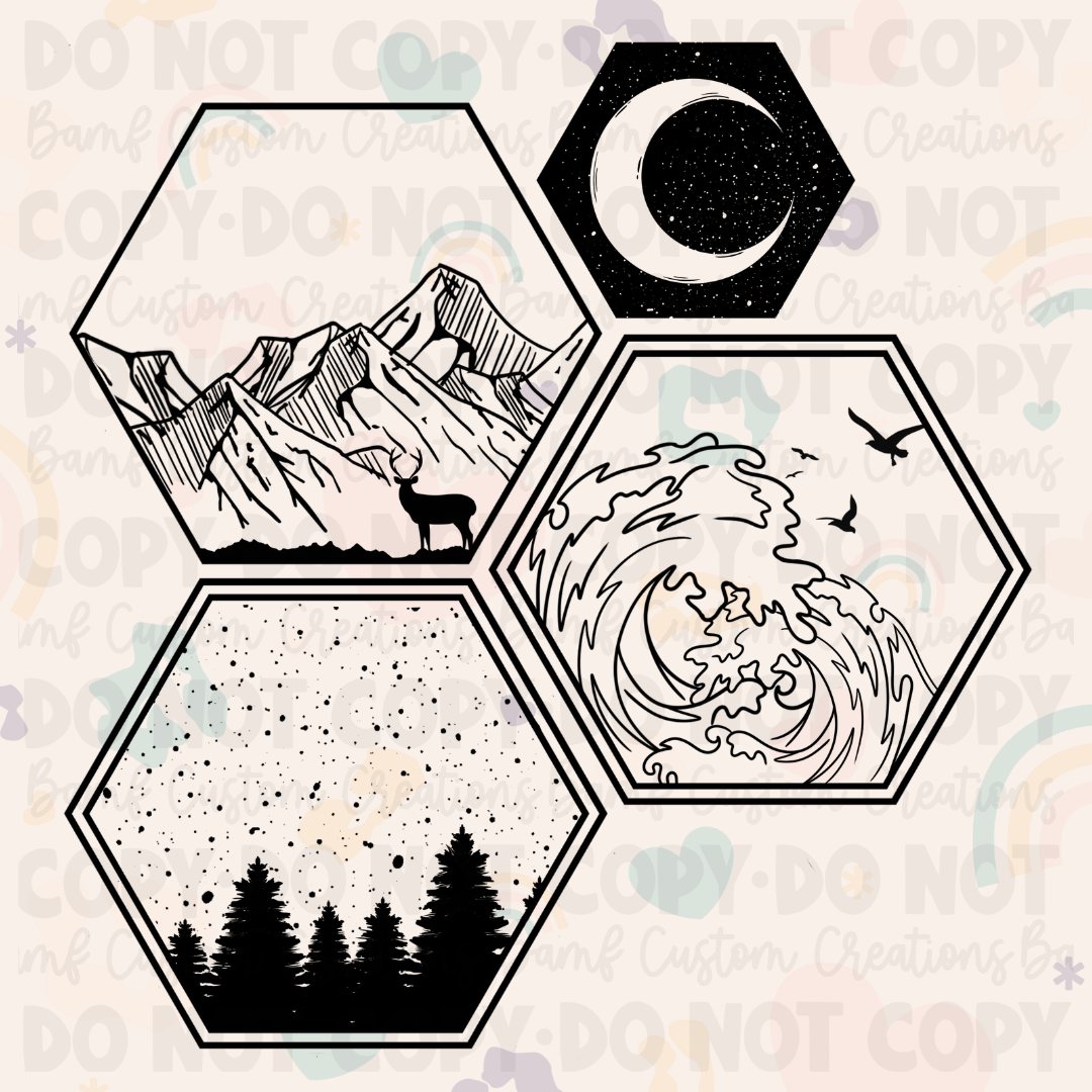 0446 | Nature Elements | Stickercal