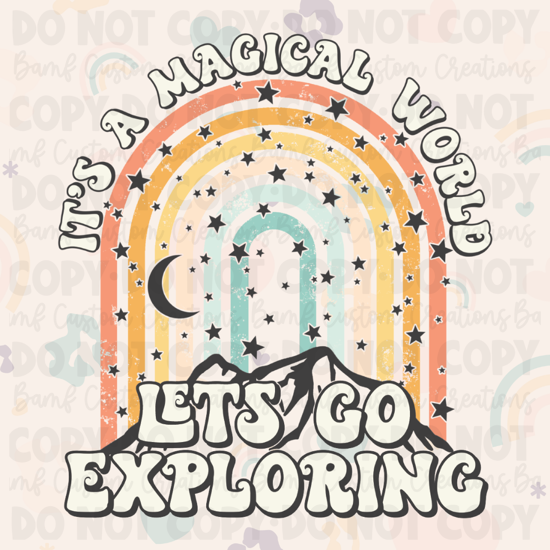 0461 | It's a Magical World | Stickercal