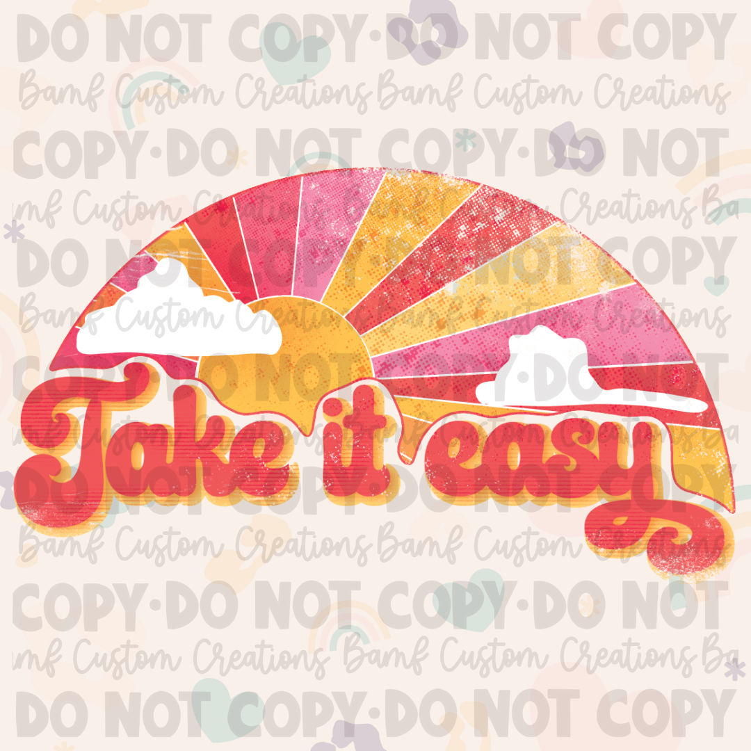 0486 | Take it Easy | Stickercal