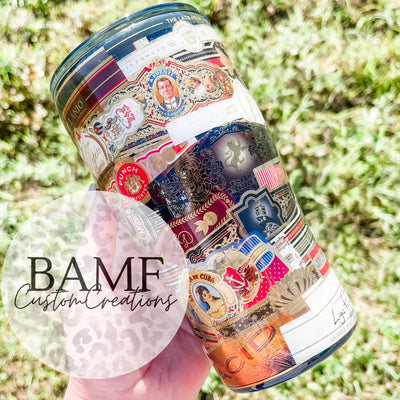 Cigar Label Tumbler: Cost, Supplies & Suggested Retail Price