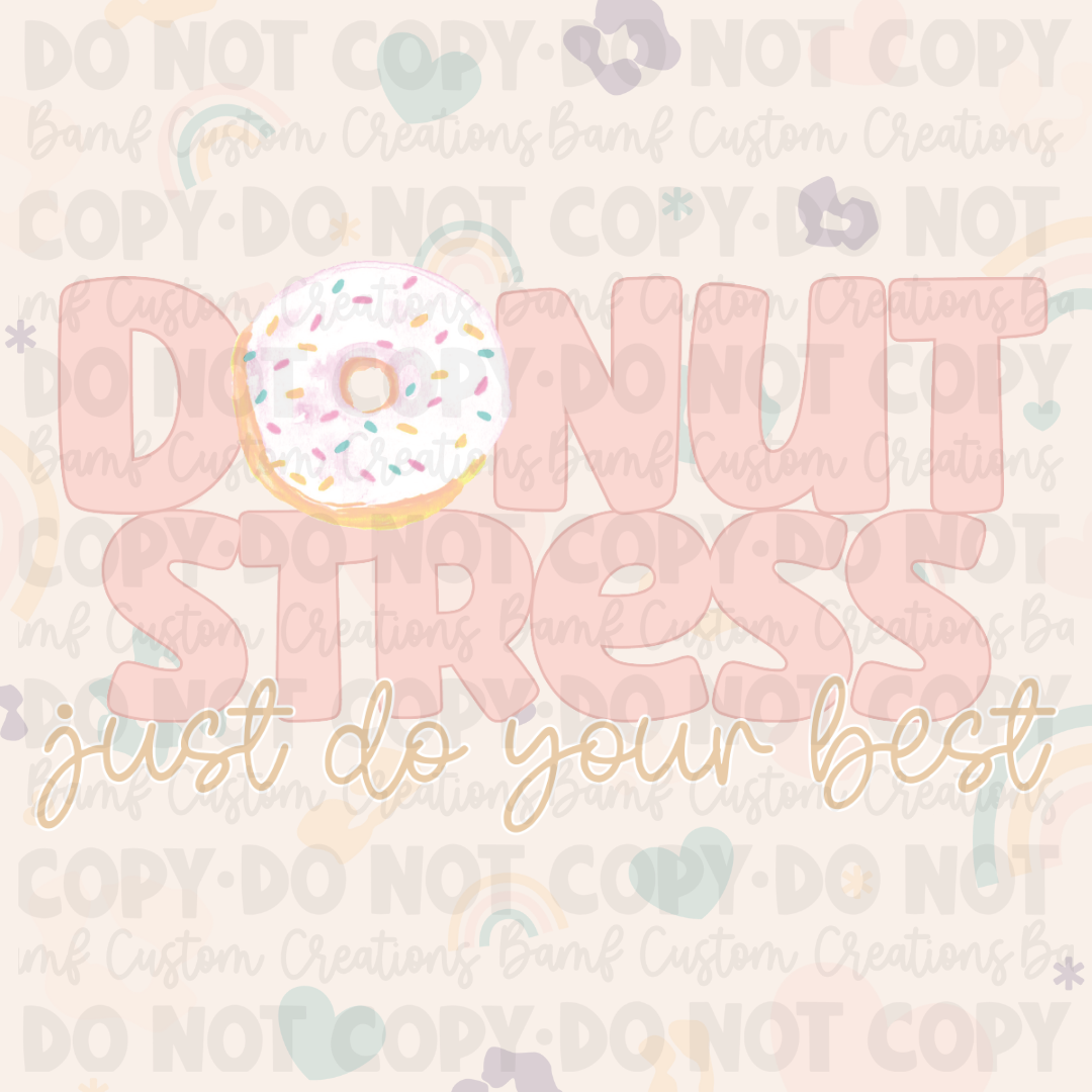 0516 | Donut Stress | Stickercal