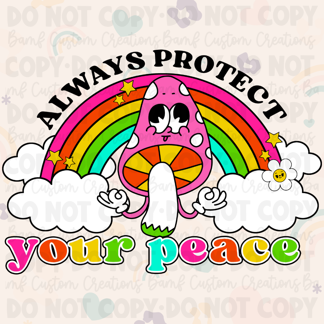 0533 | Always Protect Your Peace | Stickercal