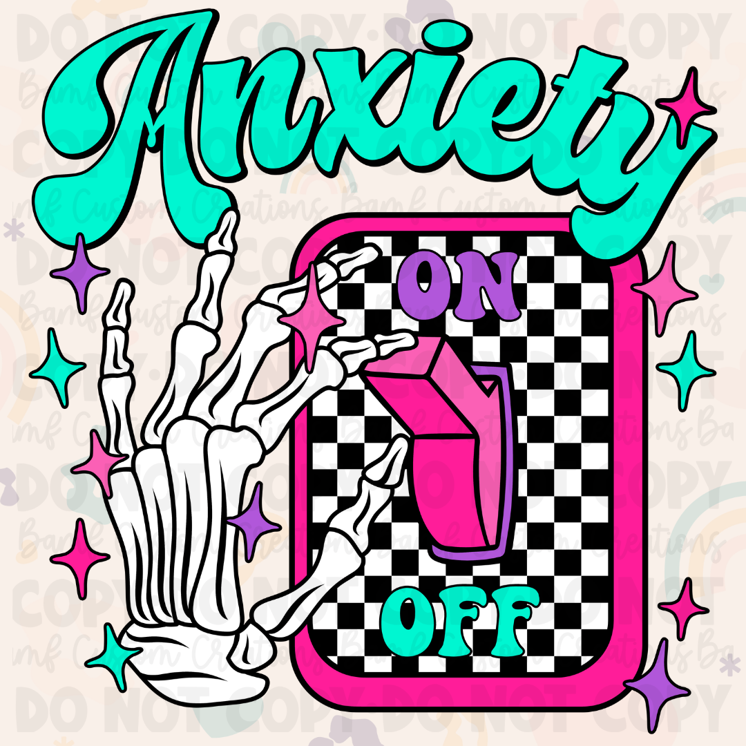 0541 | Anxiety Switch | Stickercal
