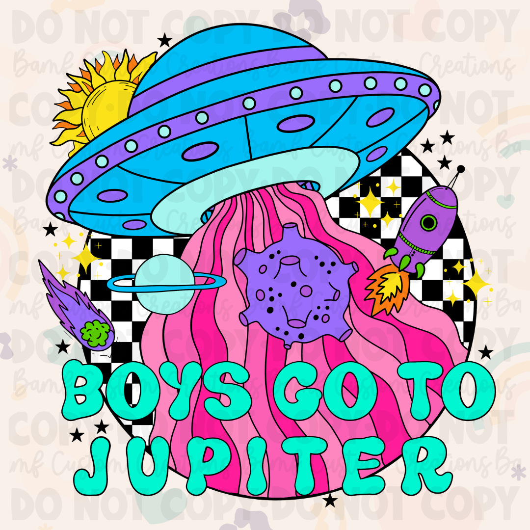 0543 | Boys Go To Jupiter | Stickercal