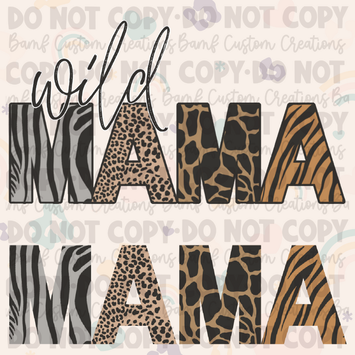 0551 | (Wild) Mama | Stickercal