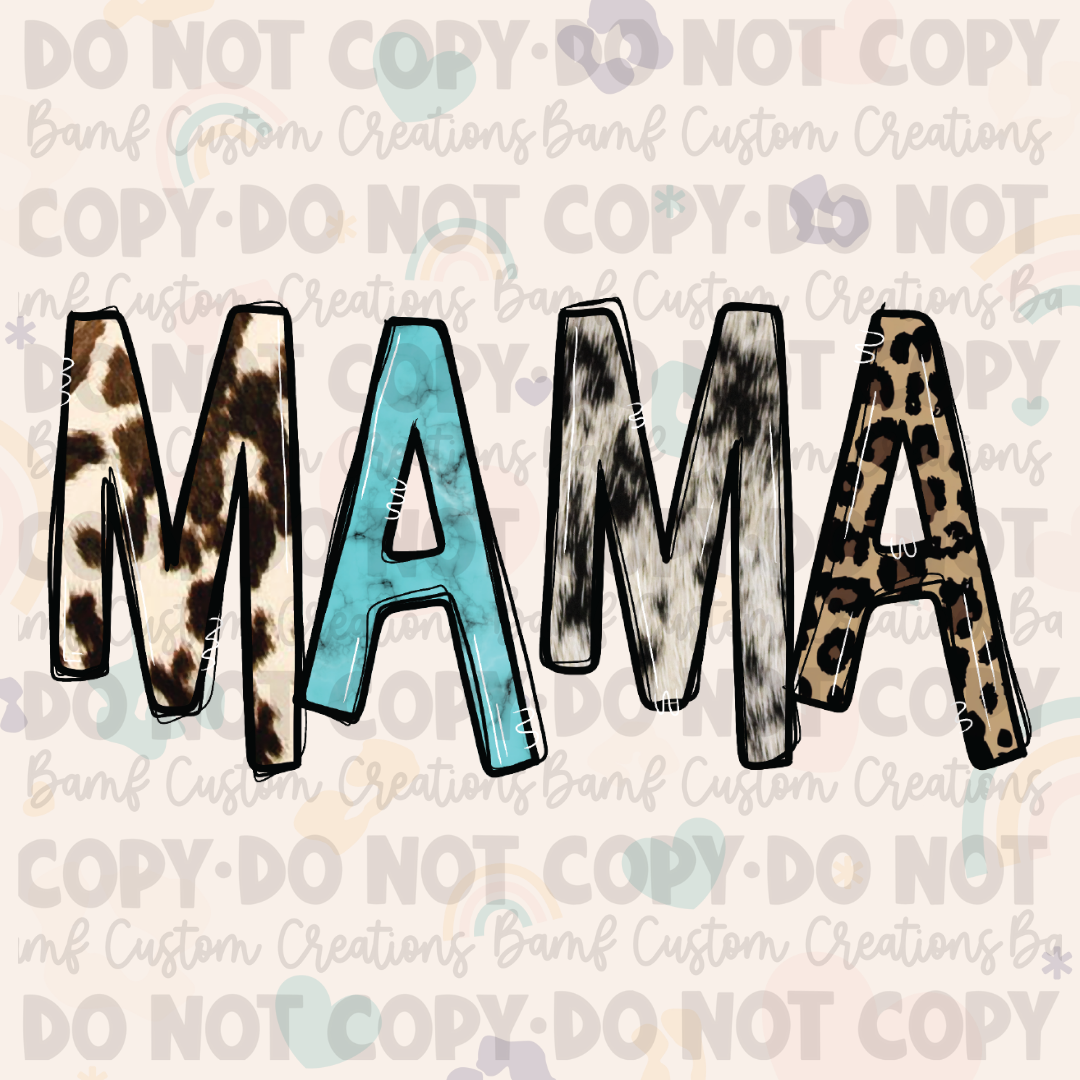 0565 | Western Mama | Stickercal