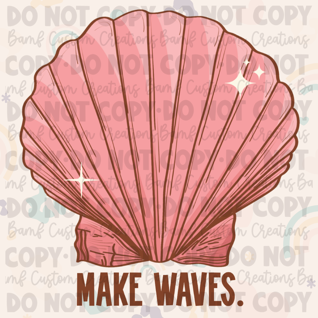 0594 | Make Waves | Stickercal