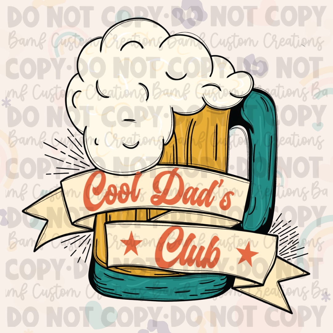 0600 | Cool Dad's Club | Stickercal