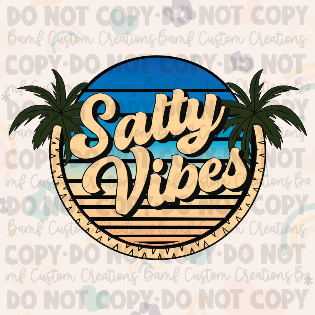 0603 | Salty Vibes | Stickercal