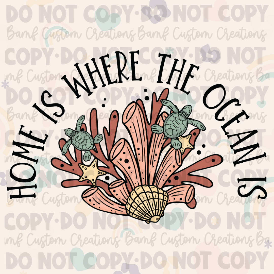 0604 | Home is Where the Ocean is | Stickercal