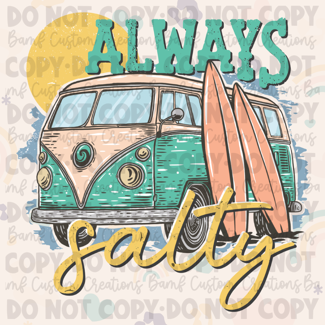 0607 | Always Salty | Stickercal