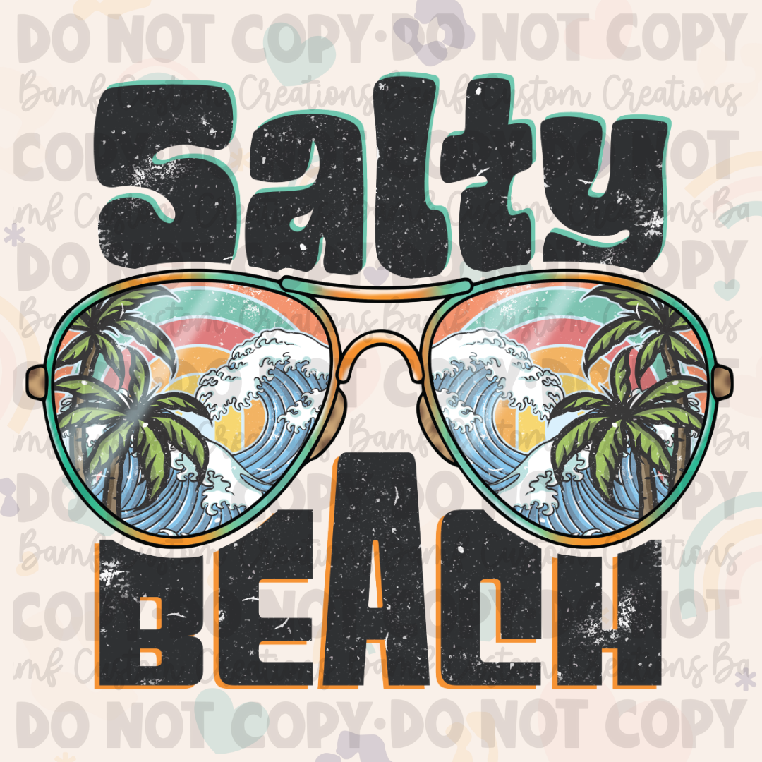 0609 | Salty Beach | Stickercal