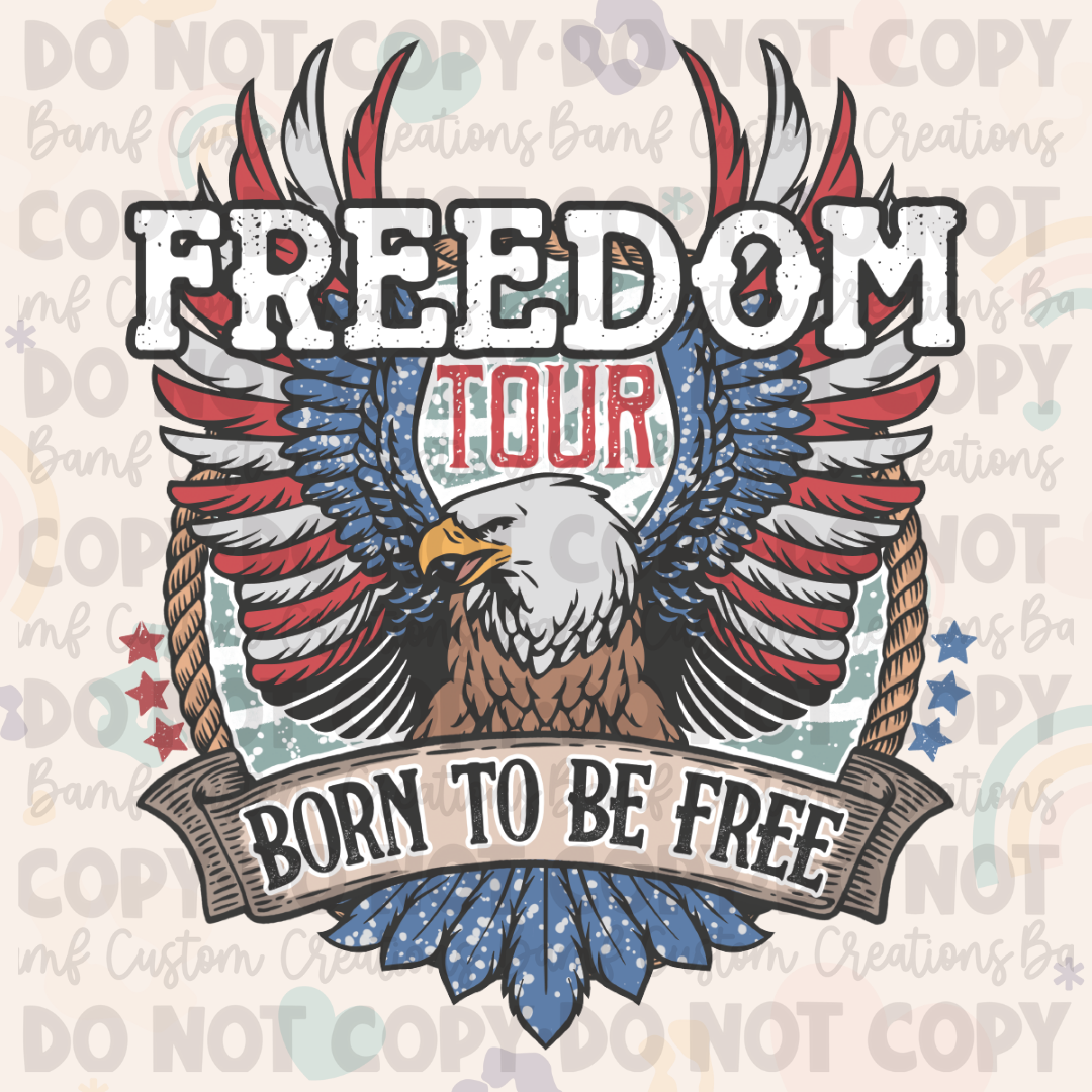 0614 | Freedom Tour: Born to be Free | Stickercal