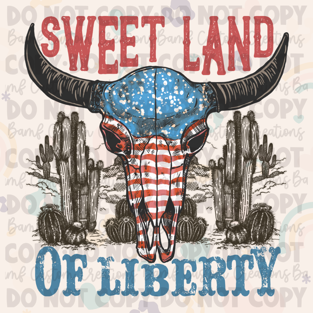 0615 | Sweet Land of Liberty | Stickercal