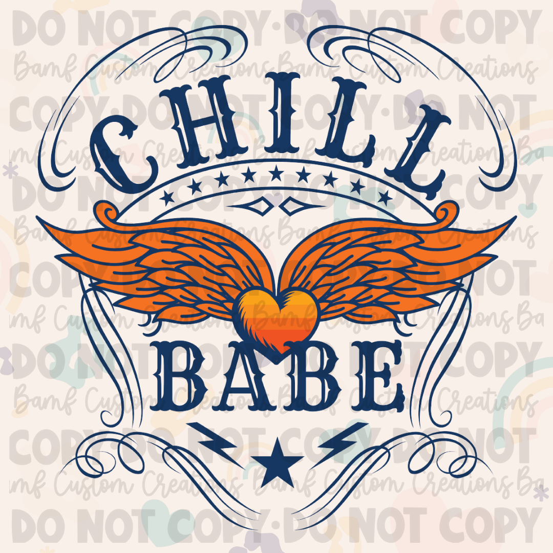 0616 | Chill Babe | Stickercal