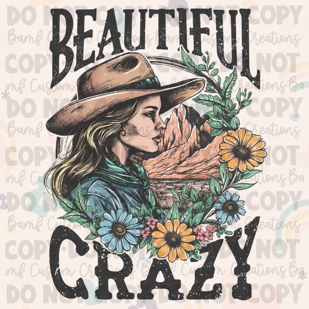 0618 | Beautiful Crazy | Stickercal