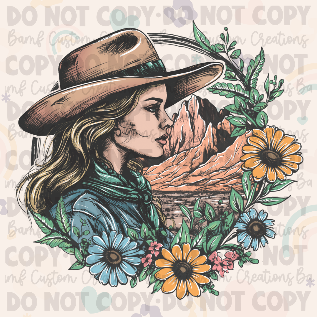 0619 | Long Live Cowgirls | Stickercal