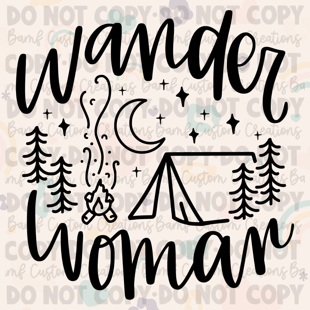 0638 | Wander Woman | Stickercal