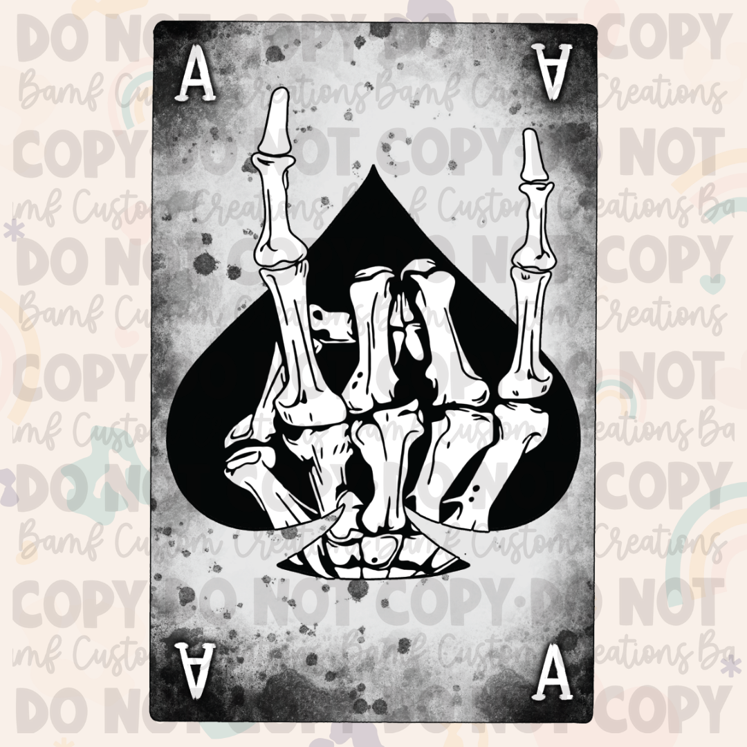 0642 | Ace of Spades | Stickercal