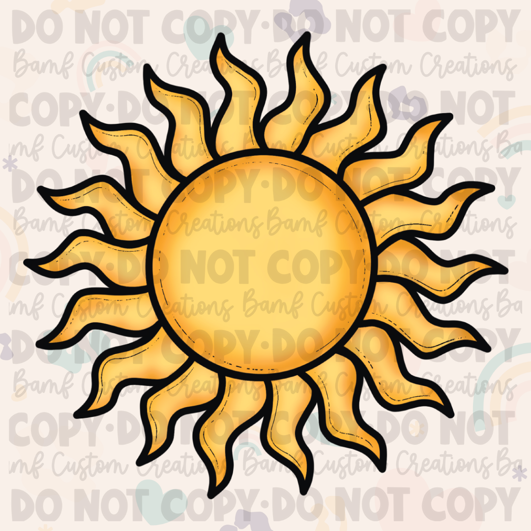 0671 | Sun | Stickercal