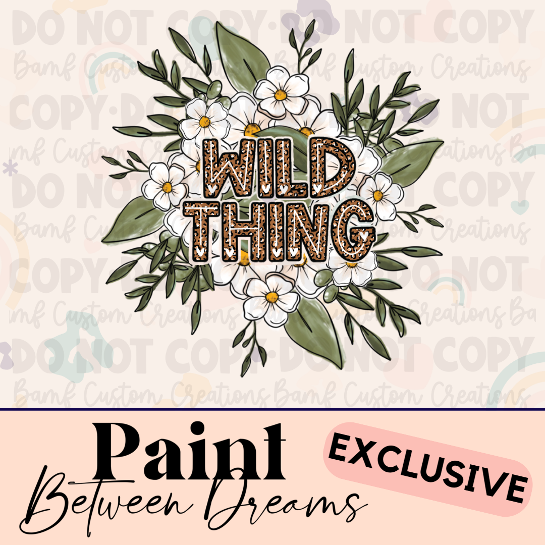 0683 | Wild Thing | PBD | Stickercal