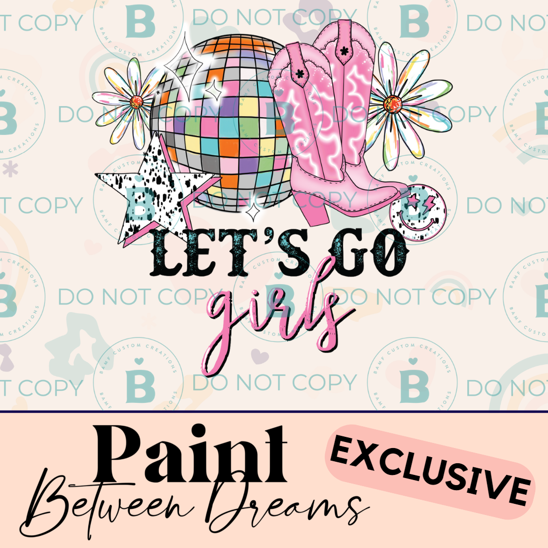 0690 | Let's Go Girls | PBD | Stickercal