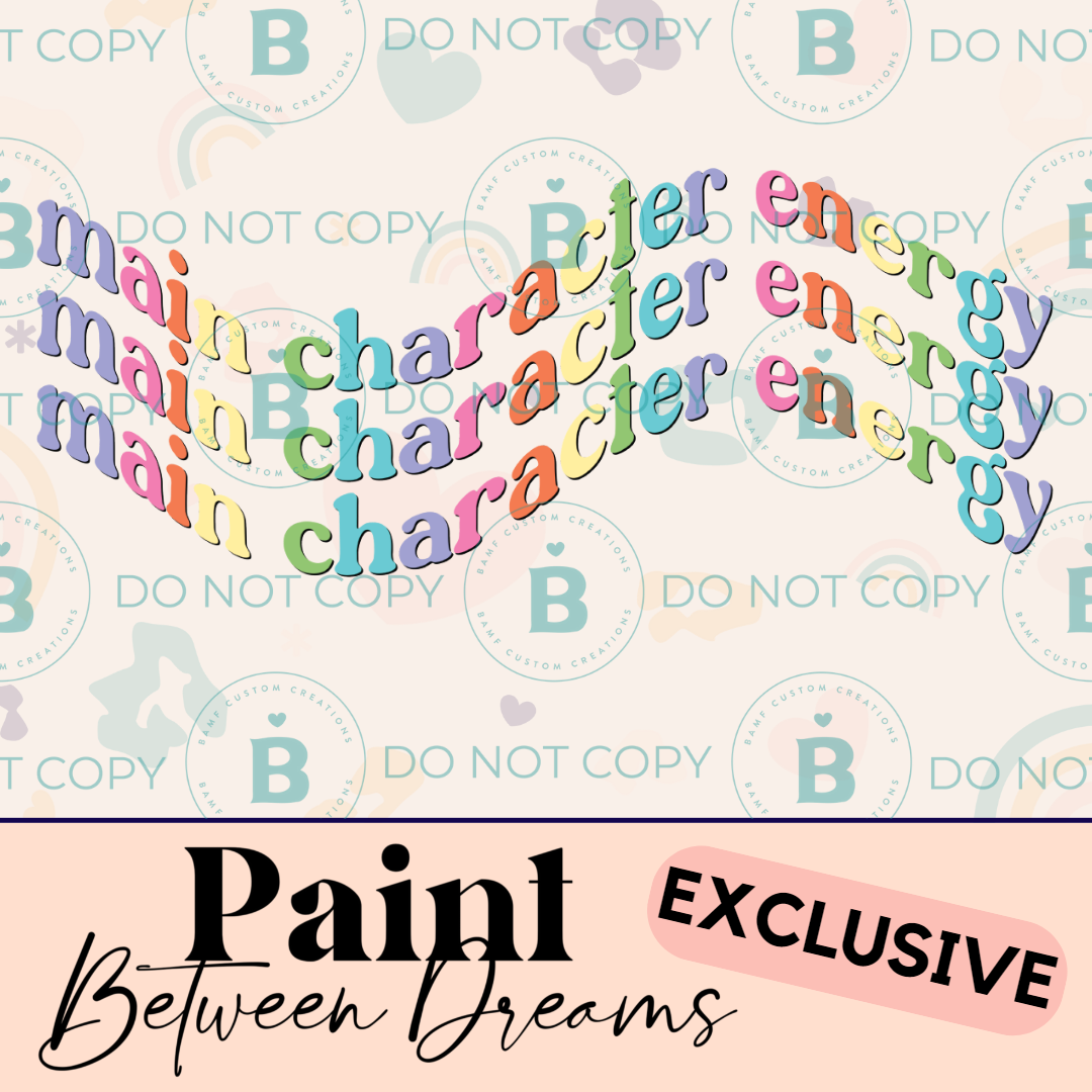 0691 | Main Character Energy | PBD | Stickercal
