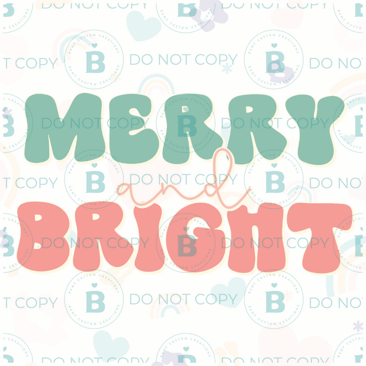 0705 | Merry & Bright | Stickercal