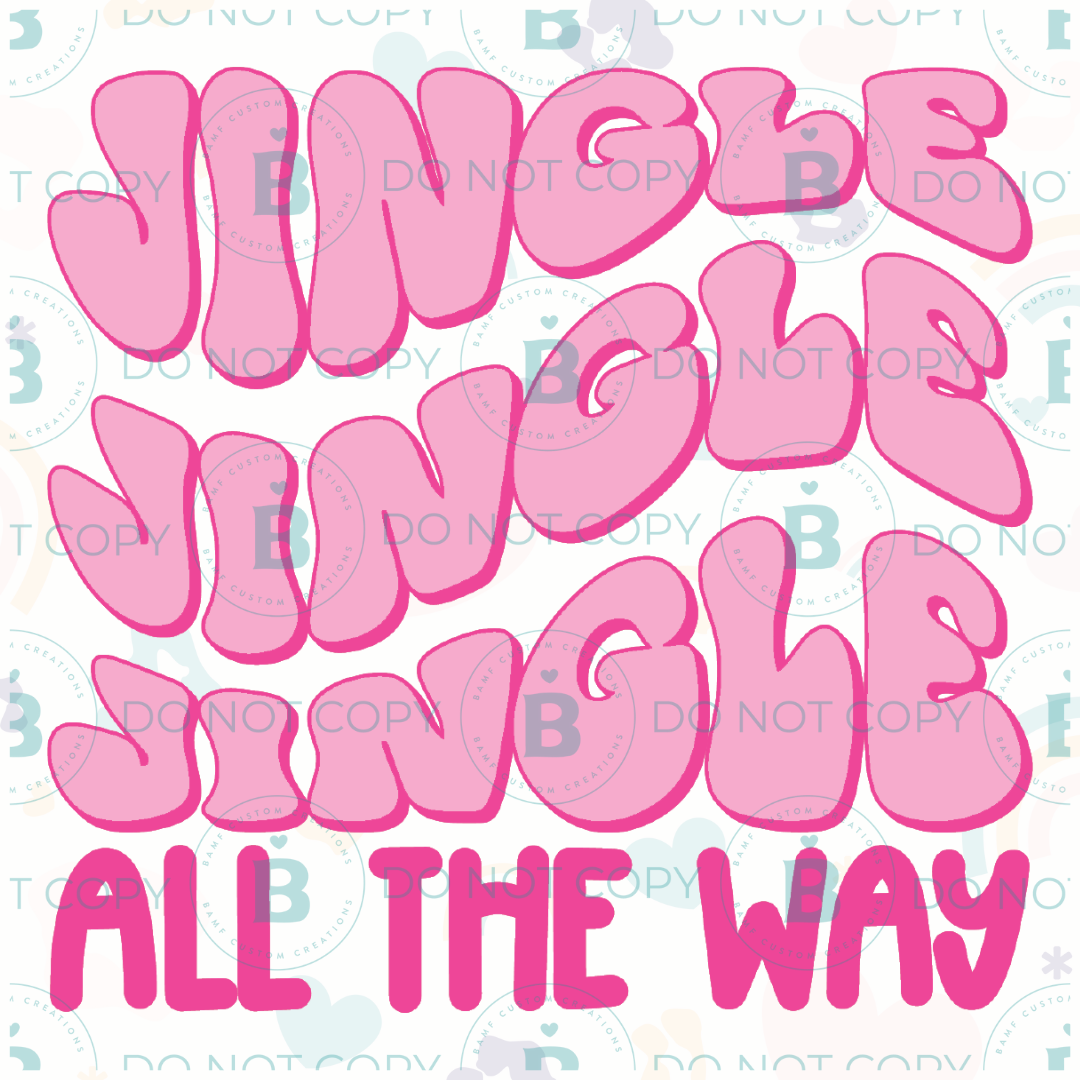0706 | Jingle All The Way | Stickercal