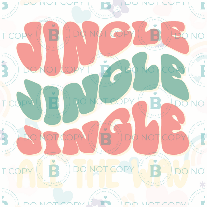 0706 | Jingle All The Way | Stickercal