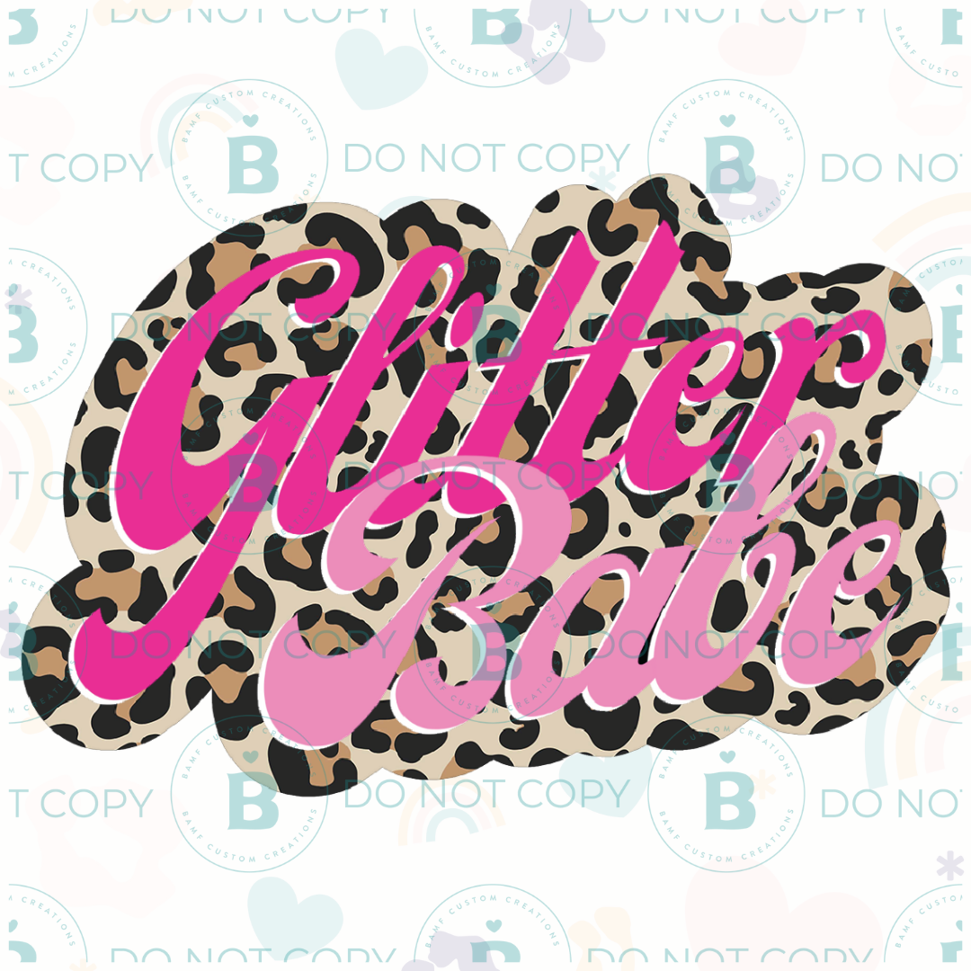 0716 | Glitter Babe | Stickercal