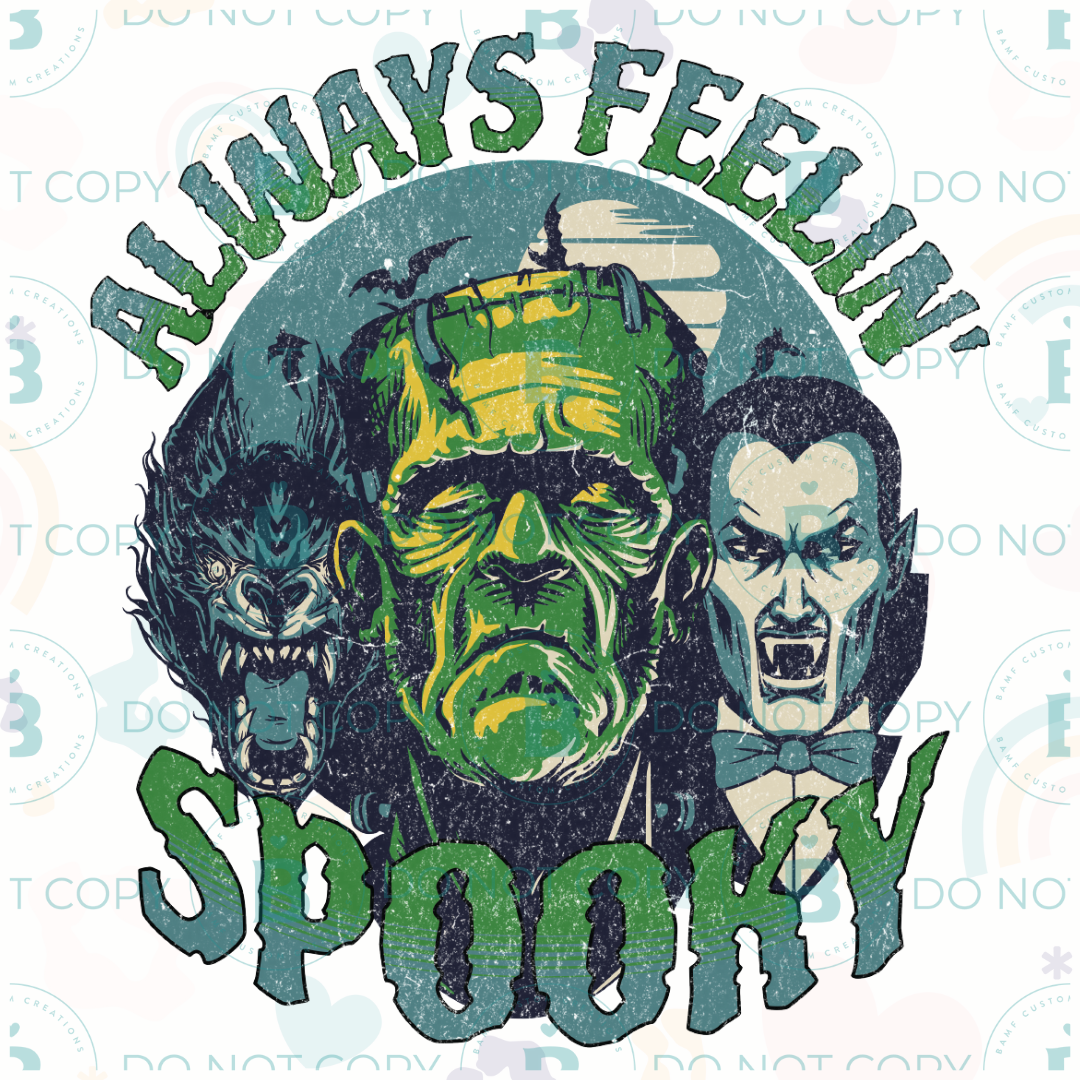 0738 | Always Feelin' Spooky | Stickercal