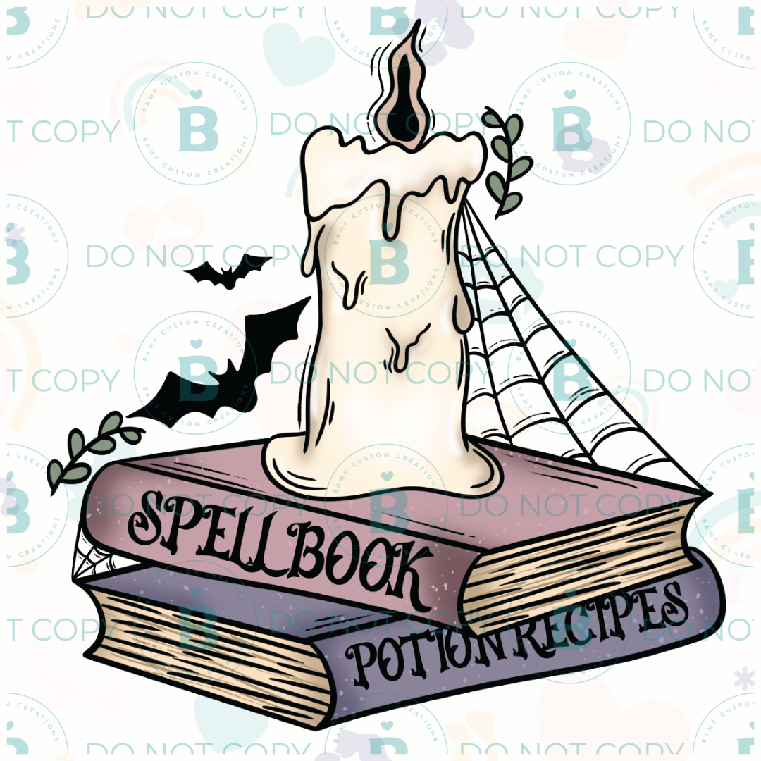 0747 | Stack of Spells | Stickercal