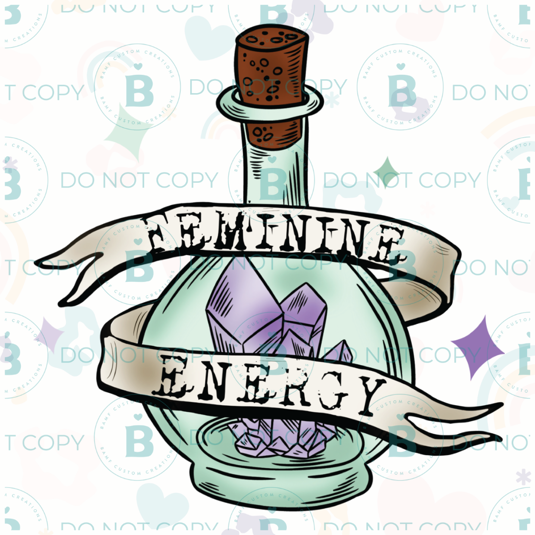 0802 | Feminine Energy | Stickercal