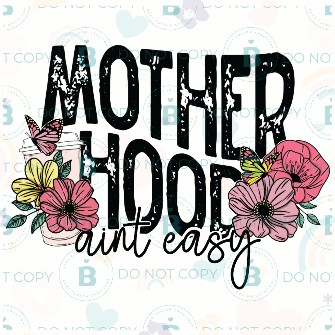 0820 | Motherhood Ain't Easy | Stickercal