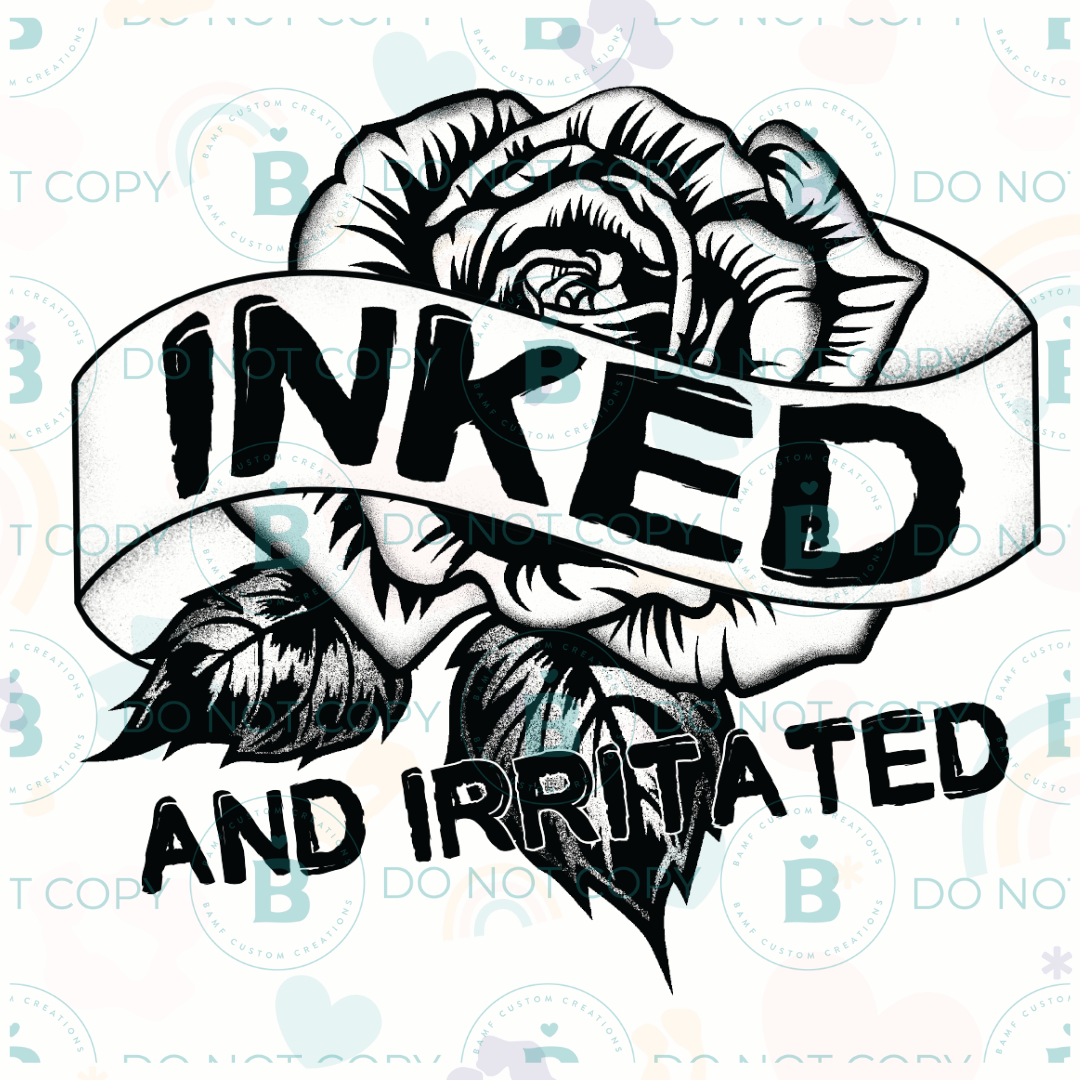 0823 | Inked & Irritated | Stickercal