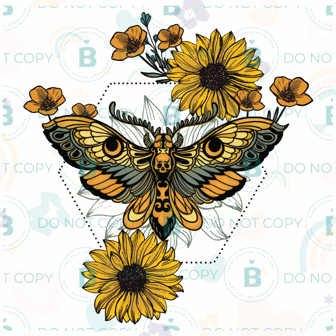 0835 | Sunflower Moth | Stickercal