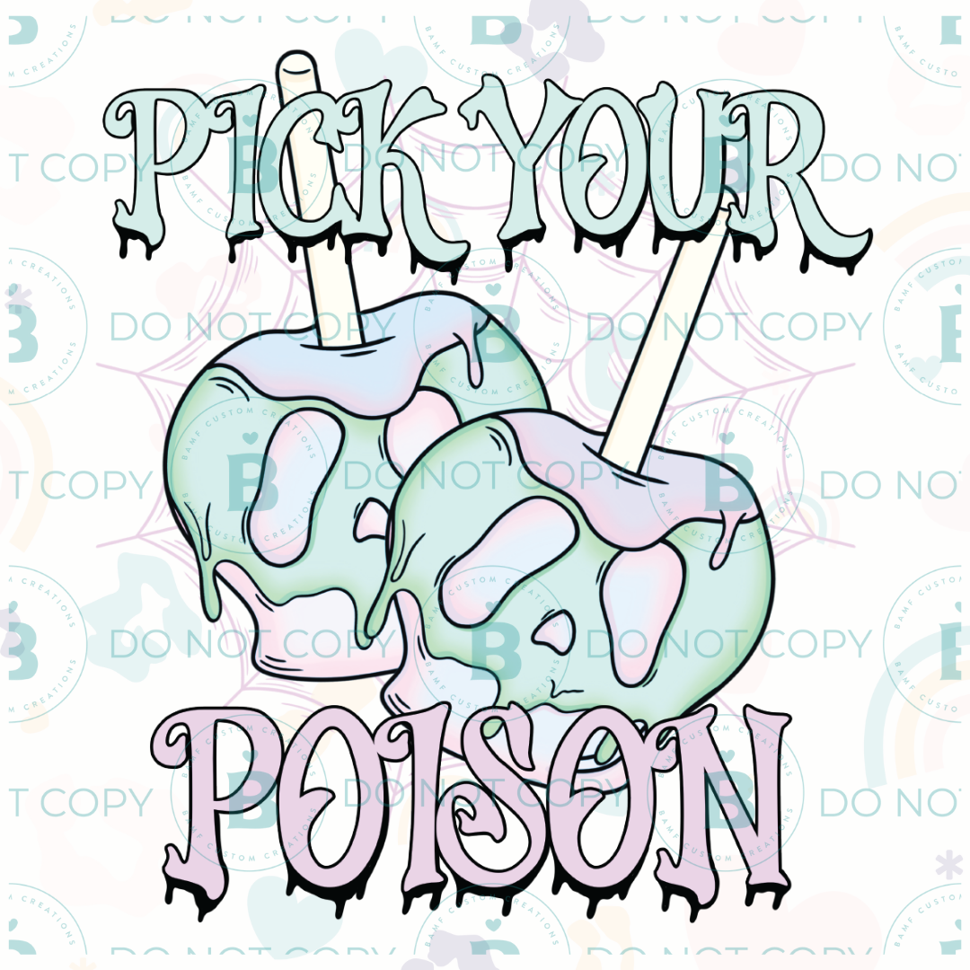 0843 | Pick Your Poison | Stickercal