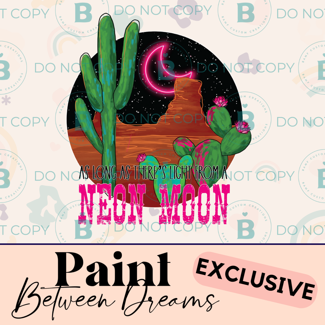 0848 | Neon Moon | PBD | Stickercal